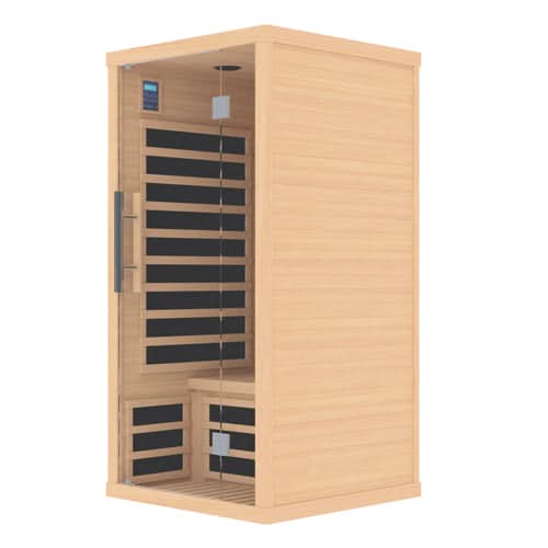 FINSAUNA Fiera IR Carbon Hemlock Home Sauna (1 Personen) – Bild 5