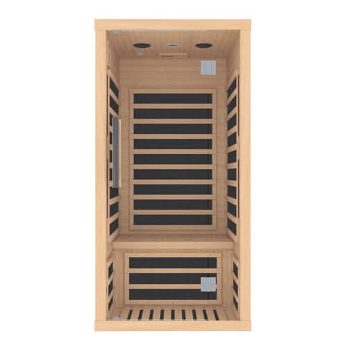 FINSAUNA Fiera IR Carbon Hemlock Home Sauna (1 Personen) – Bild 4
