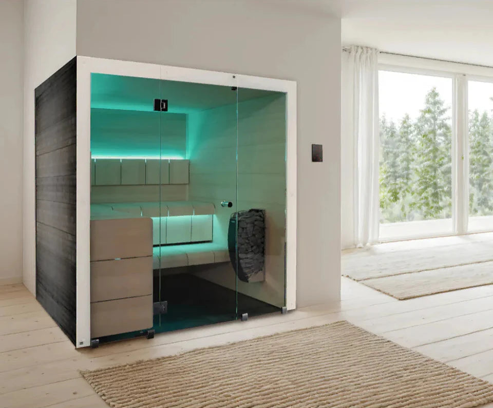 Almost Heaven Outdoor-Sauna aus Massivholz – Bild 2