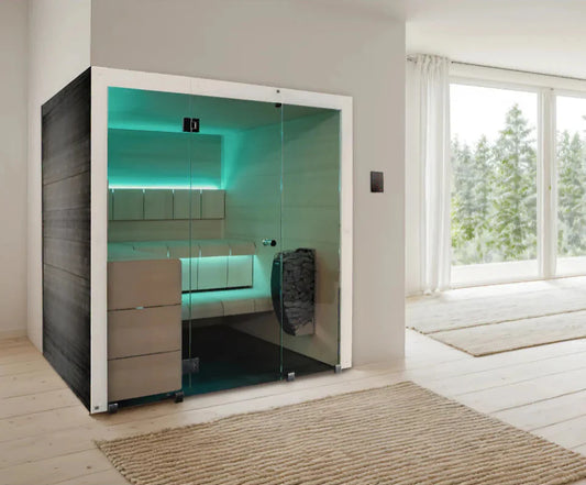 Almost Heaven Outdoor-Sauna aus Massivholz – Bild 2