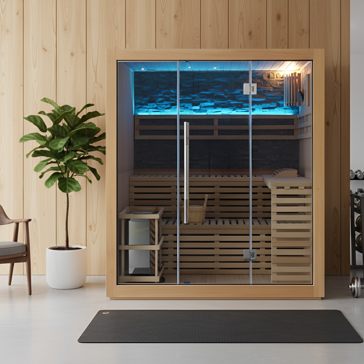Sunray Indoor-Sauna (4 Personen)