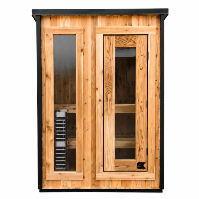 Sweat Kingdom The Ridge Outdoor-Sauna (2 Personen, traditionell) – Bild 5