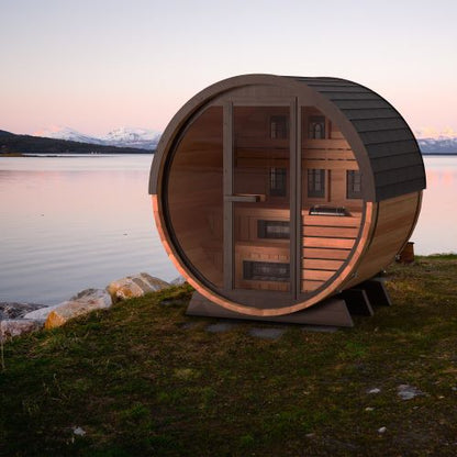 Finnmark FD-7 Infrarot-Fasssauna (Outdoor) – Bild 4