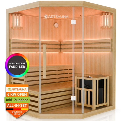 Golden Designs Indoor-Sauna – Bild 3