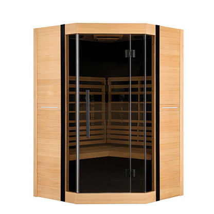 FINSAUNA Radia IR 300C Hemlock Full-Spectrum Home Sauna (2 Personen) – Bild 4